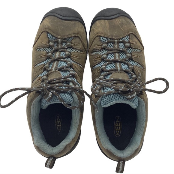 KEEN Dry Nubuck Waterproof Bryce Hiking Shoes, Size 8 - Picture 3 of 8